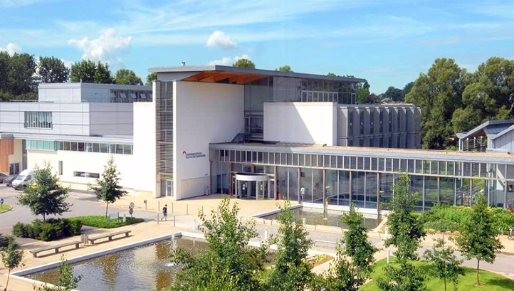 Gloucestershire University (pictured) received the highest overall score, 80.6%, across the league table's 11 criteria
